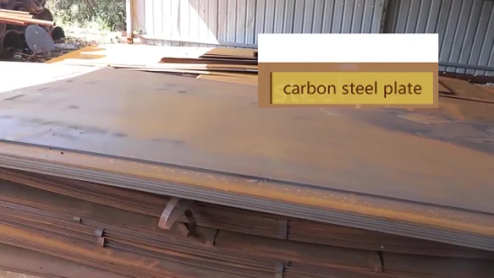 Hoja de placa de acero al carbono suave Ss400 S355j2 de la placa de acero de la nave A36